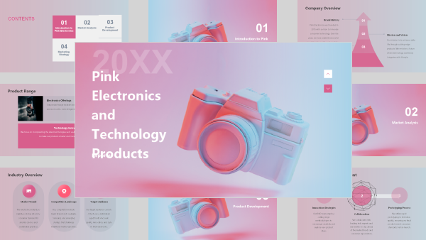 Pink Electronics and Technology Products