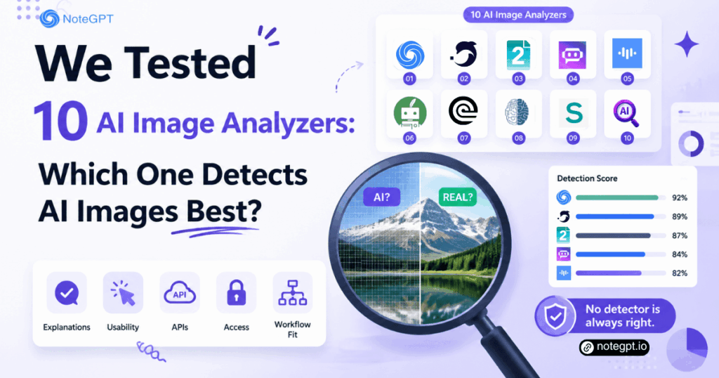 We Tested 10 AI Image Analyzers: Which One Detects AI Images Best?