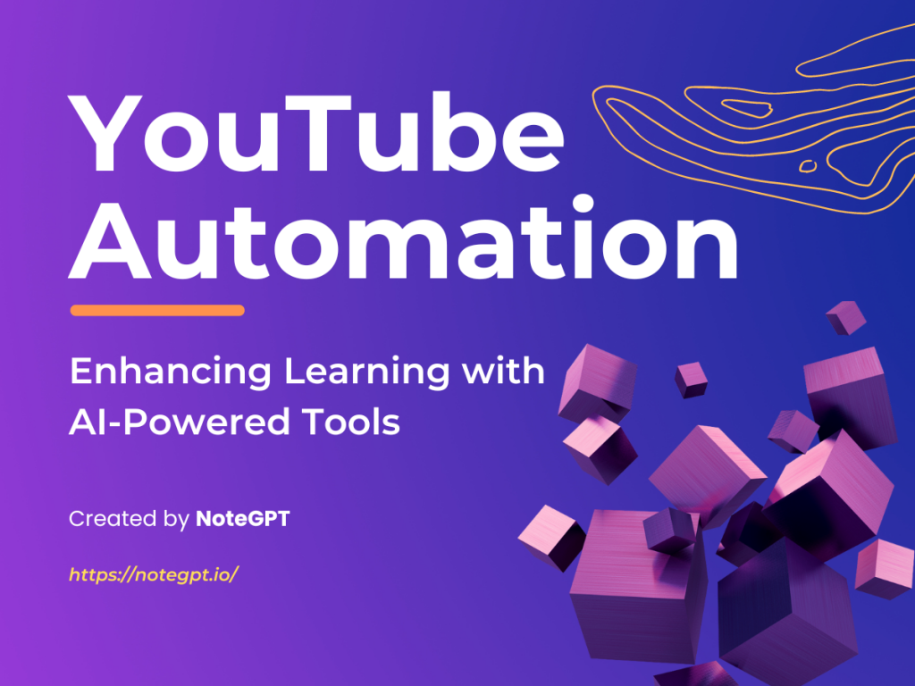 YouTube Automation – Learning with AI-Powered Tools