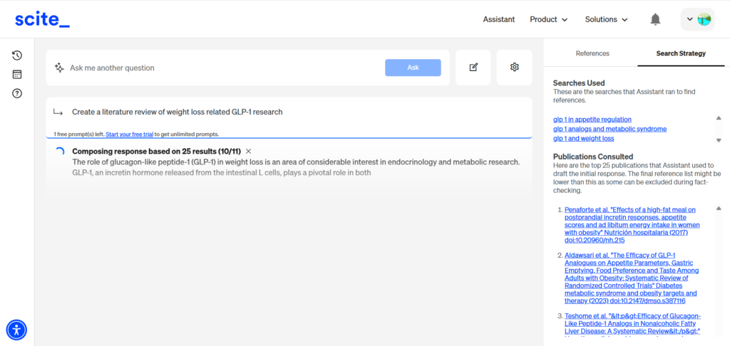 Scite.ai – Verified Source-Based Writing Support