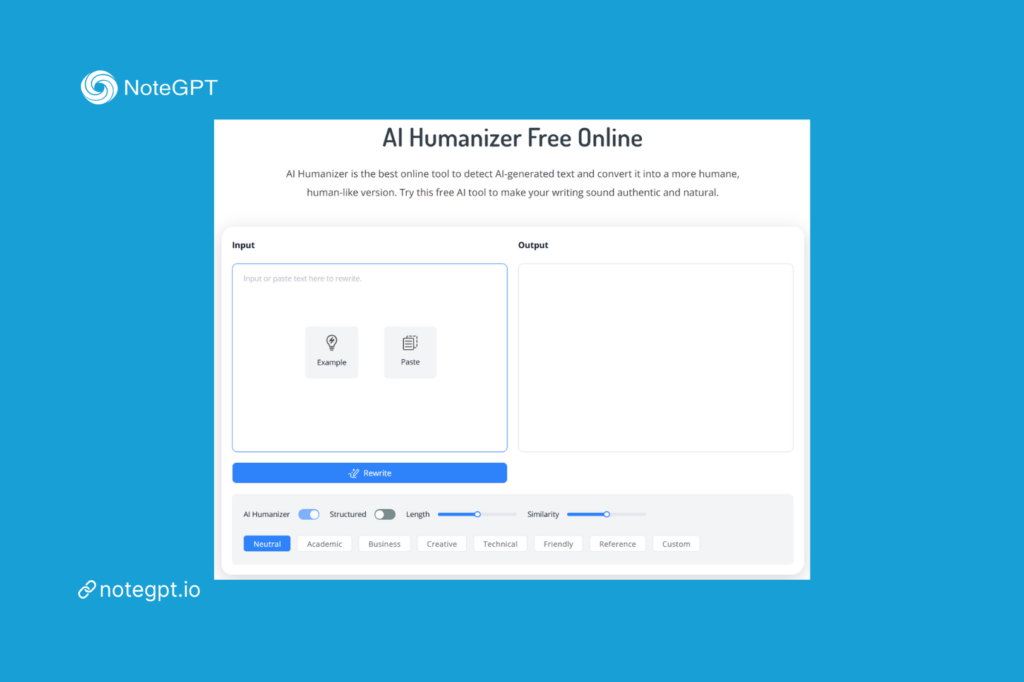 Step 1: Paste Your AI-Generated Content Step 1: Paste Your AI-Generated Content