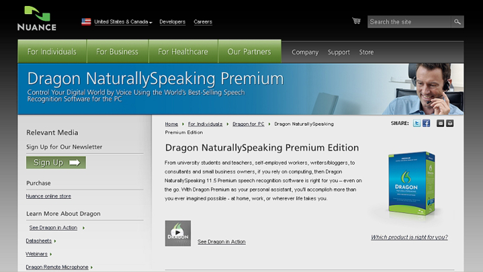 Dragon NaturallySpeaking – Advanced Voice Transcription​