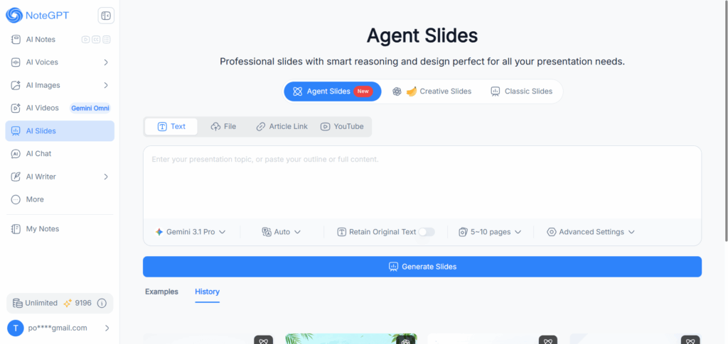 notegpt-agent-slides