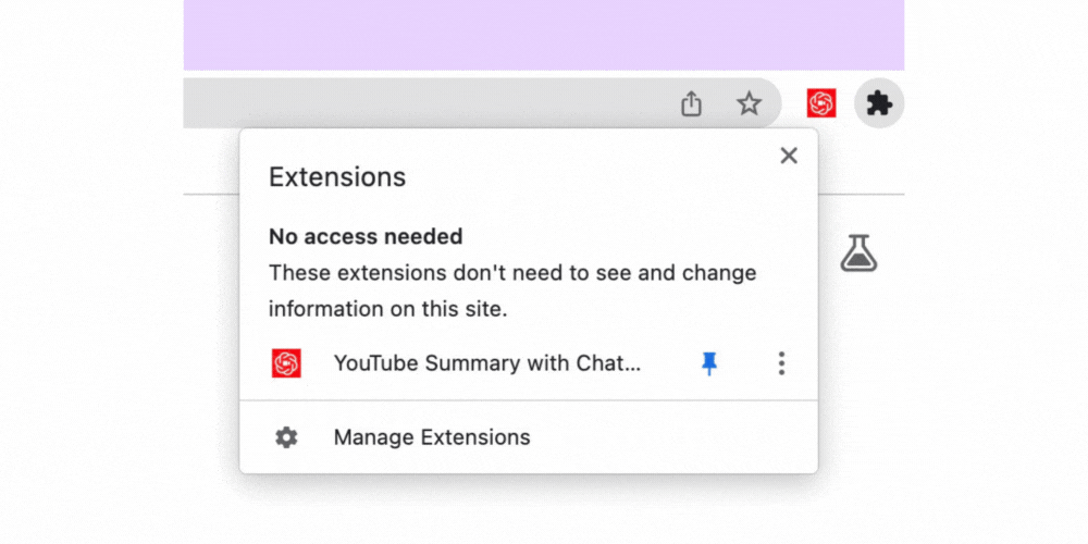NoteGPT - Pin the Extension
