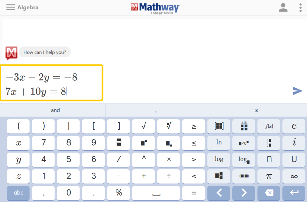 How to Use Mathway Step-by-Step