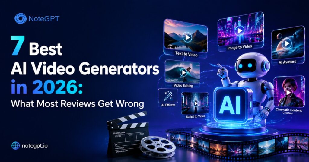 7 Best AI Video Generators in 2026: What Most Reviews Get Wrong