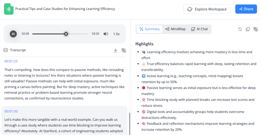 AI Note Taking and Insight Extraction