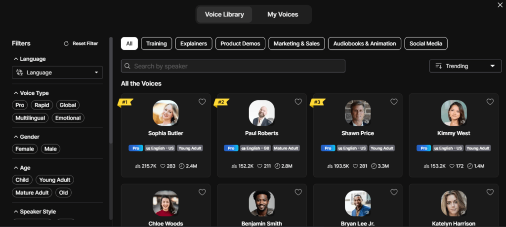 Lovo AI – Fast, Affordable, and Creative Voice Production