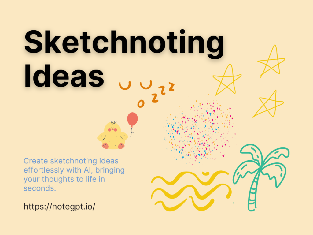 How to Create Sketchnoting Ideas with AI in Seconds-2024 Guide