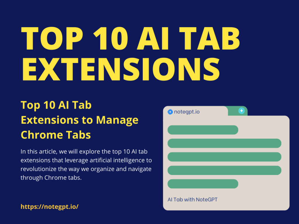Top 10 AI Tab Extensions to Manage Chrome Tabs