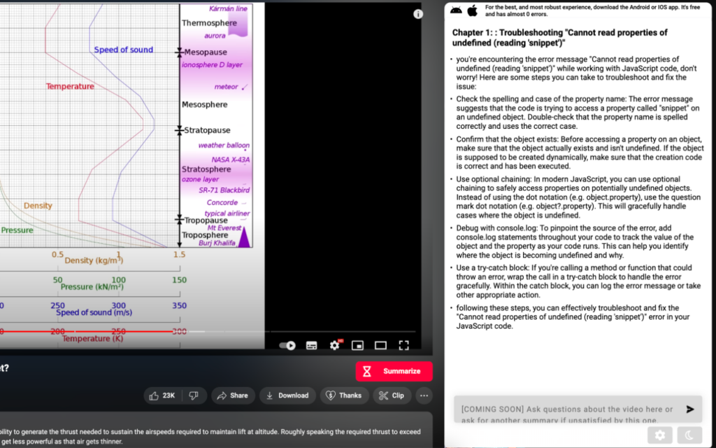VidSummize – Best for Simple Summaries of YouTube Videos