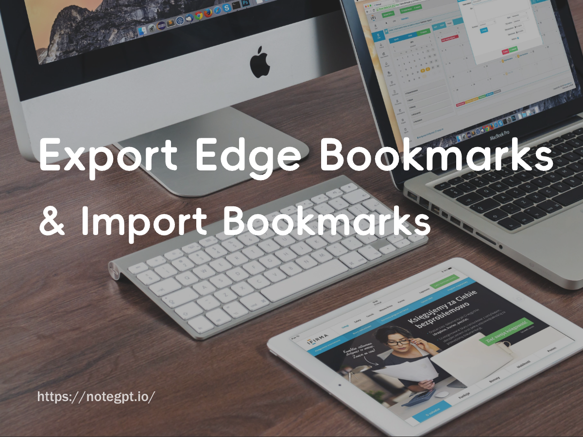 How to Export Edge Bookmarks and Manage Bookmark