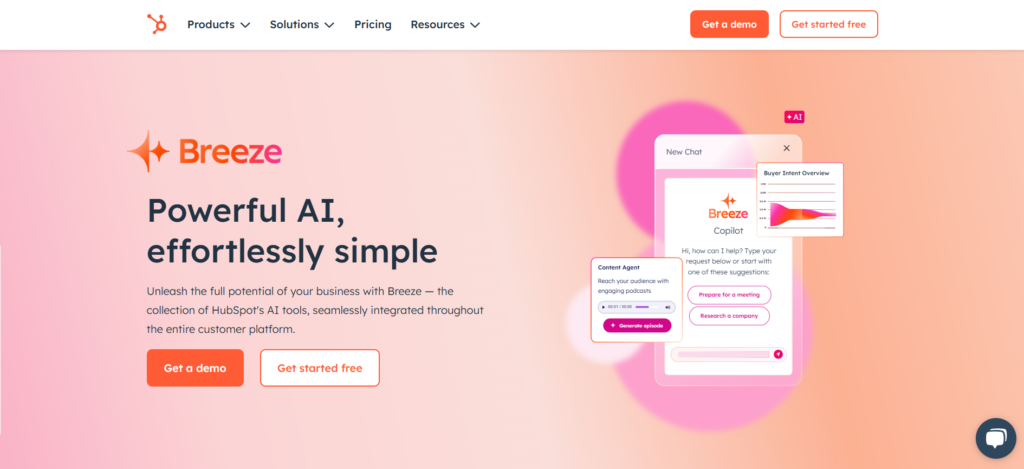 HubSpot AI Native Voice Note