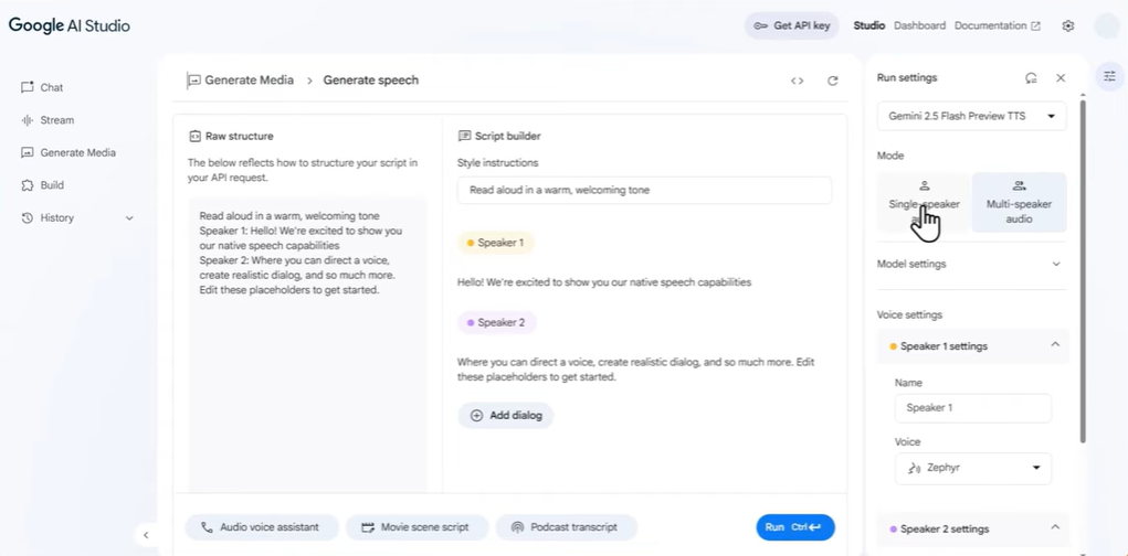 Google Text-to-Speech