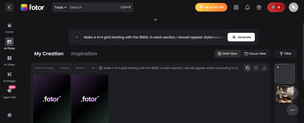 Fotor AI Art Generator
