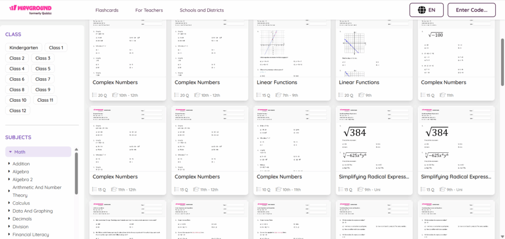 Quizizz – Fastest Quiz Creation for Classrooms and Home