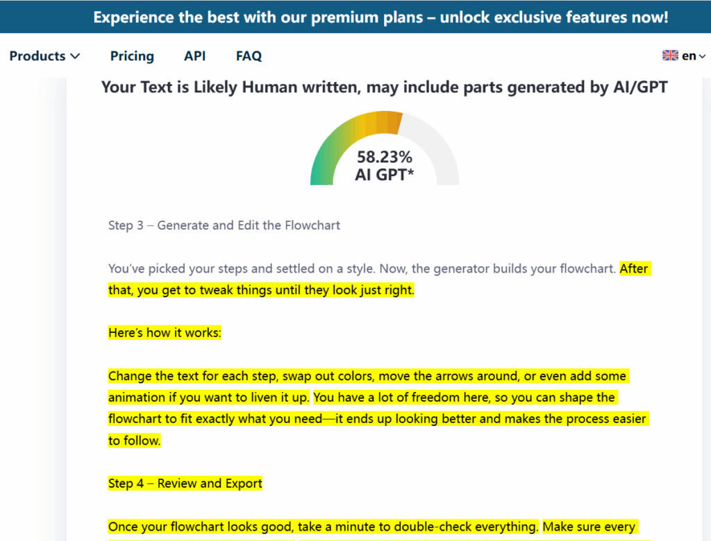 Mixed Human + AI Text