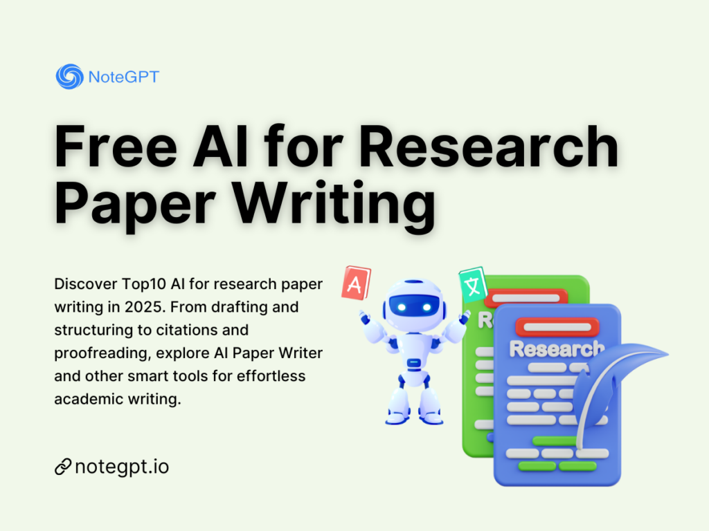 Top 10 Free AI Tools for Research Paper Writing in 2025