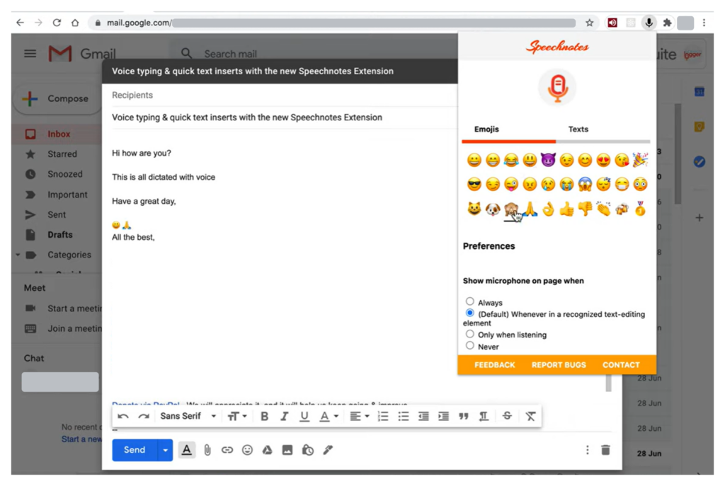 Top Features of Speechnotes in 2025