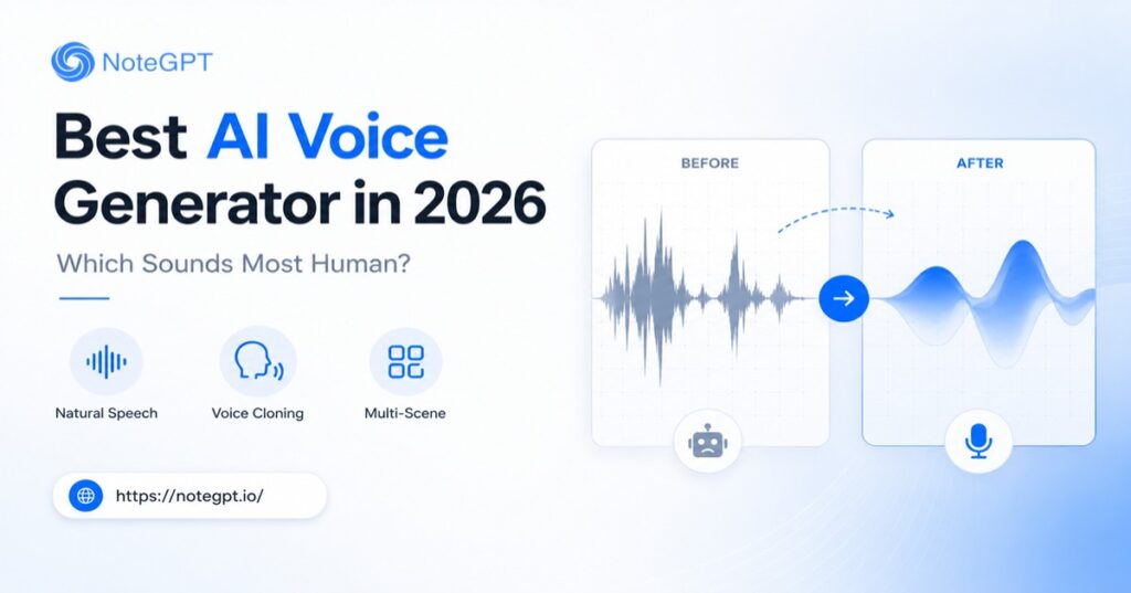 Best AI Voice Generator in 2026: Which Sounds Most Human?