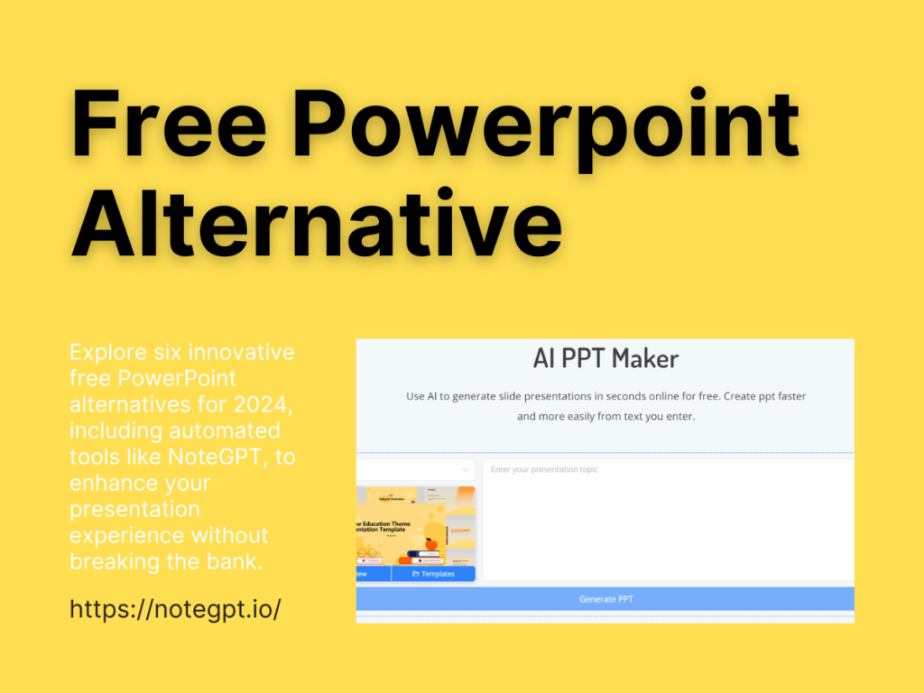 6 Free PowerPoint Alternatives for 2024