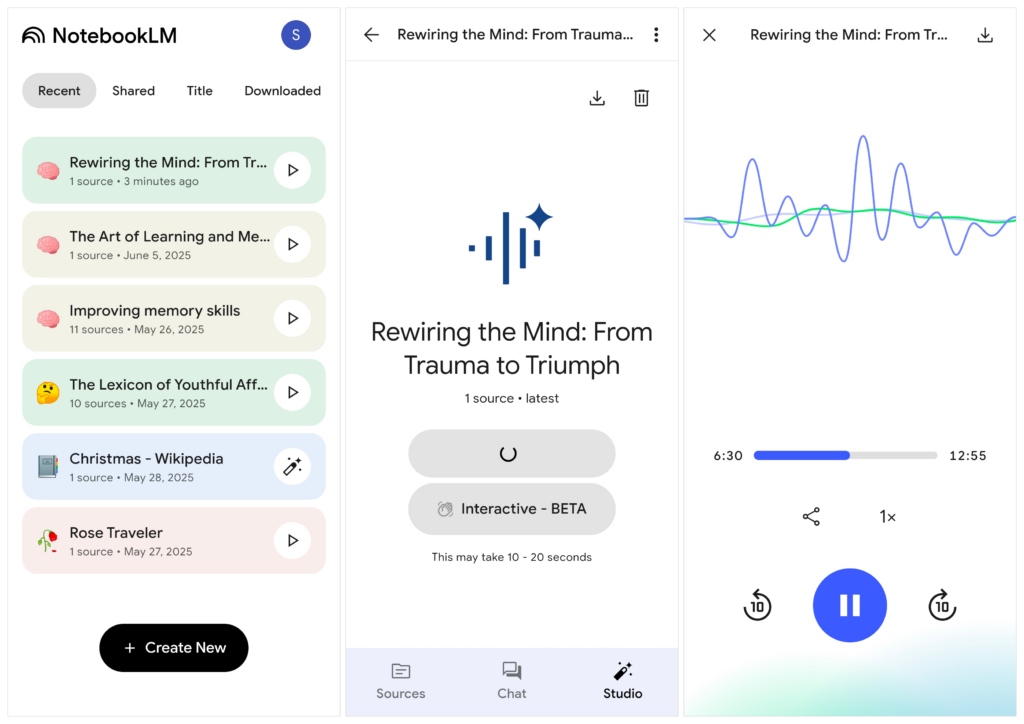 NotebookLM — Deep Thinking and Smarter Prep