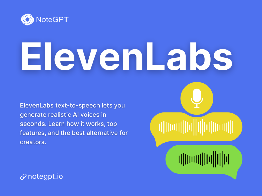 ElevenLabs: How to Use Text-to-Speech to Generate Realistic AI Voices