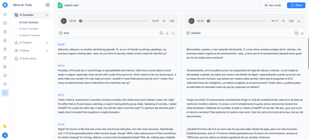 NoteGPT – Best Full-Chain Audio Translator with Smart Output