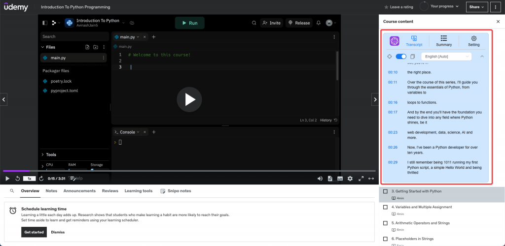 Activation Your Udemy Courses Video - NoteGPT