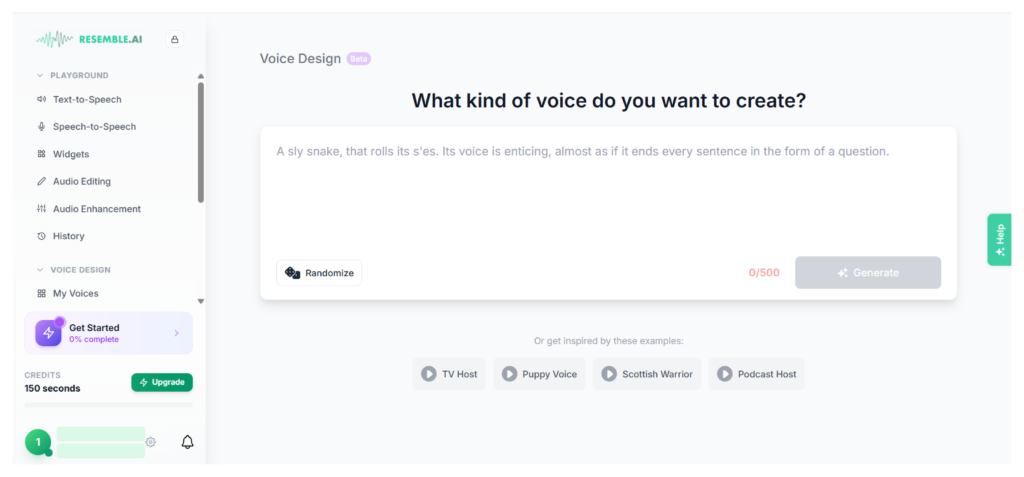 Resemble AI – Real-Time Voice Cloning for Interactive Projects