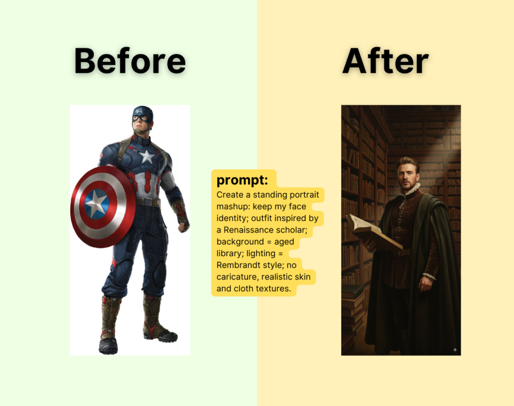 Historical Figure Mashup – Standing Portrait