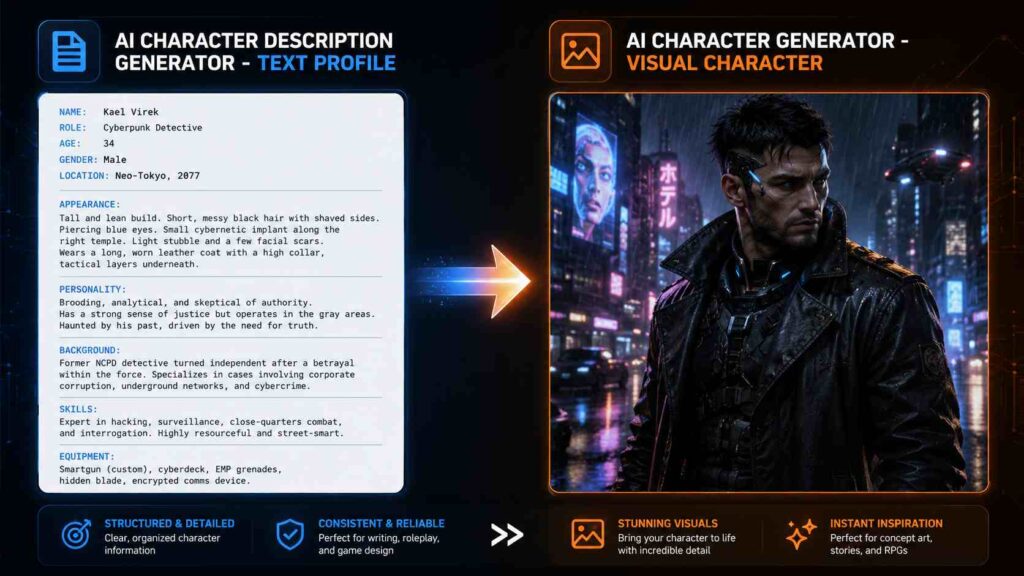 description-generator-vs-character-generator