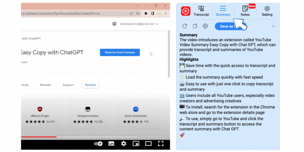 NoteGPT - Generate Summary and Highlights