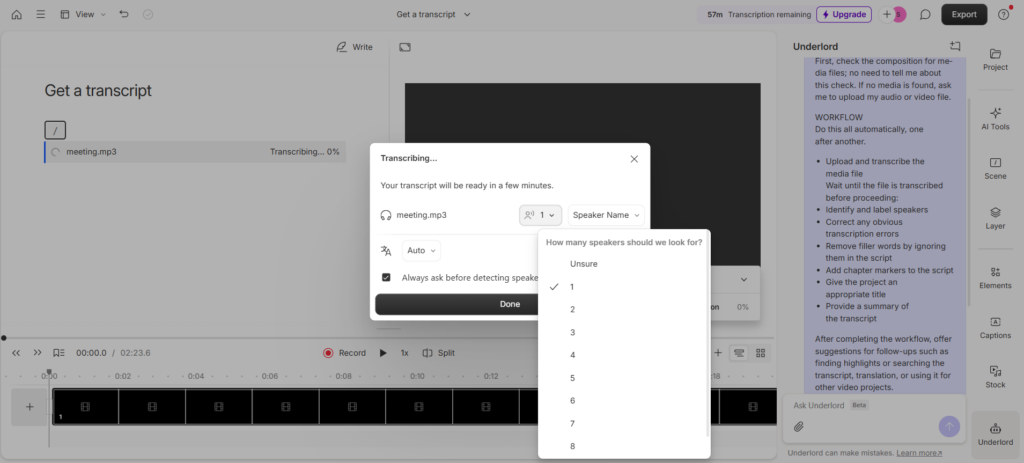Descript — All-in-One Transcription and Editing Tool