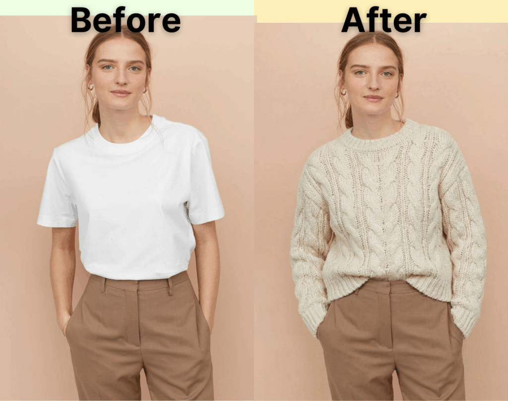Use Case 14 — Fashion Style Transfer (Texture Preservation)