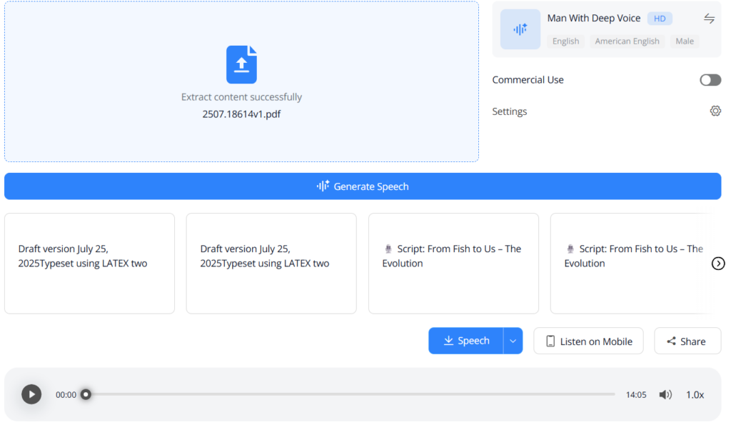 NoteGPT – The Smartest PDF to Audio Reader in 2025