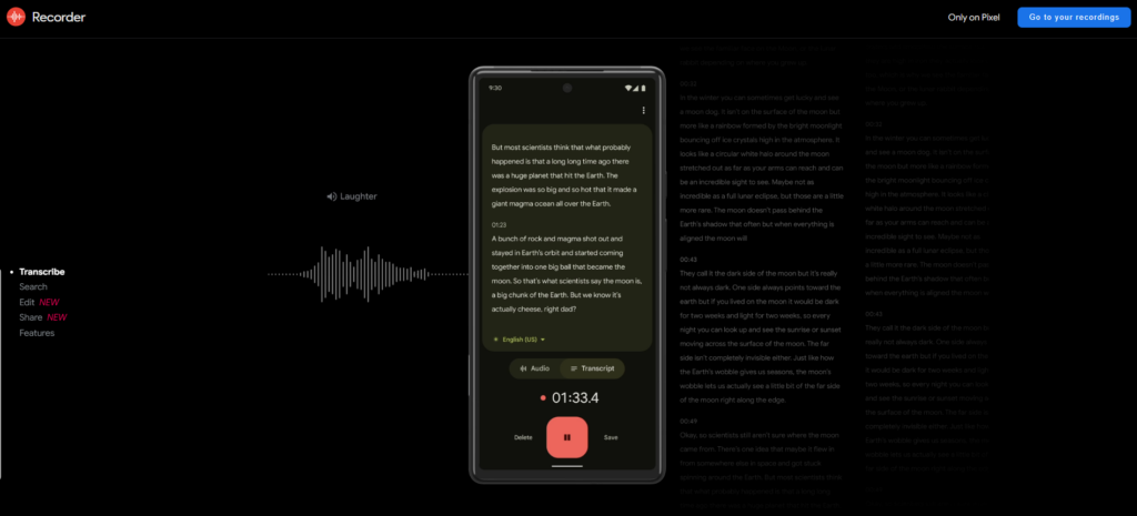 Google Recorder — Simple and Efficient for Android