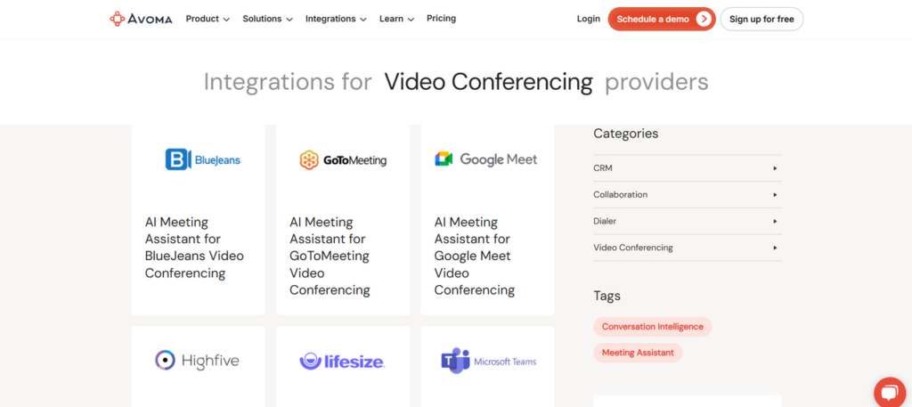 Avoma – AI Meeting Assistant for Sales Teams and Beyond