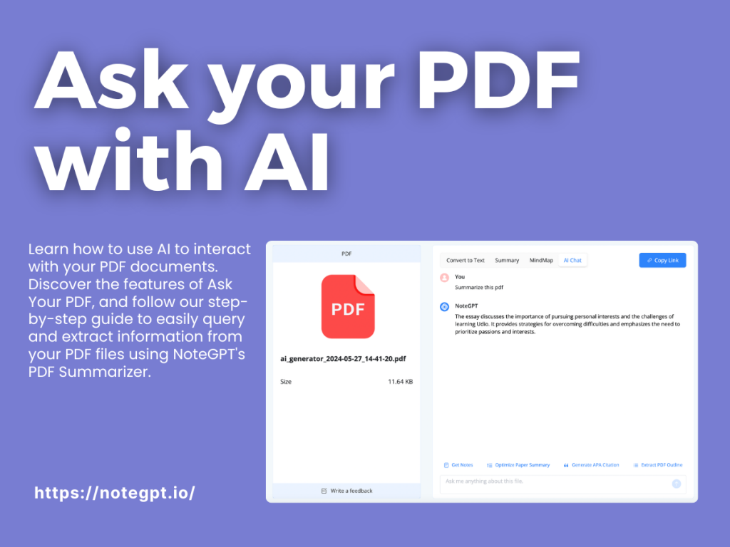 How to Ask Your PDF with AI – A Comprehensive Guide