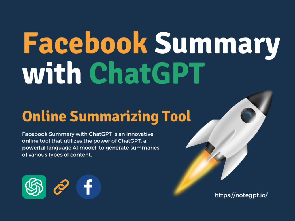 Facebook Summary with ChatGPT – Online Summarizing Tool