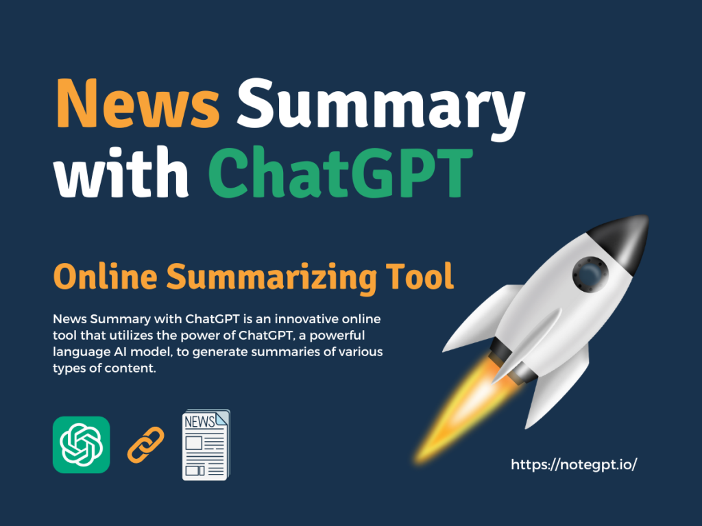 News Summary with ChatGPT – Online Summarizing Tool