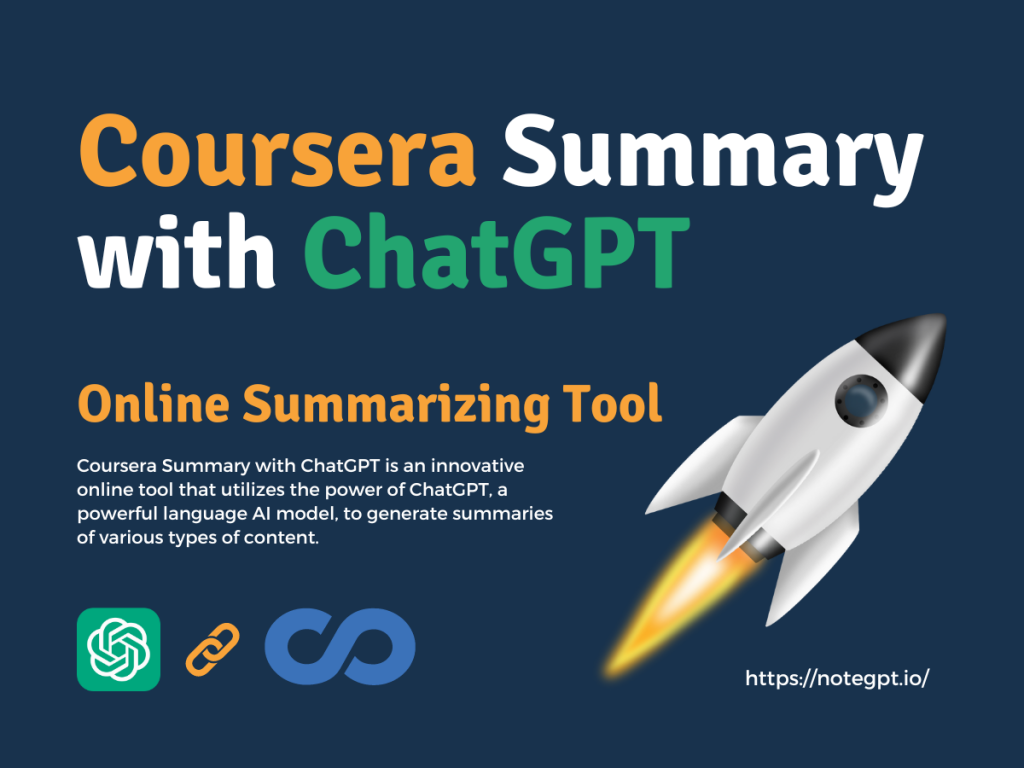 Coursera Summary with ChatGPT – Online Summarizing Tool