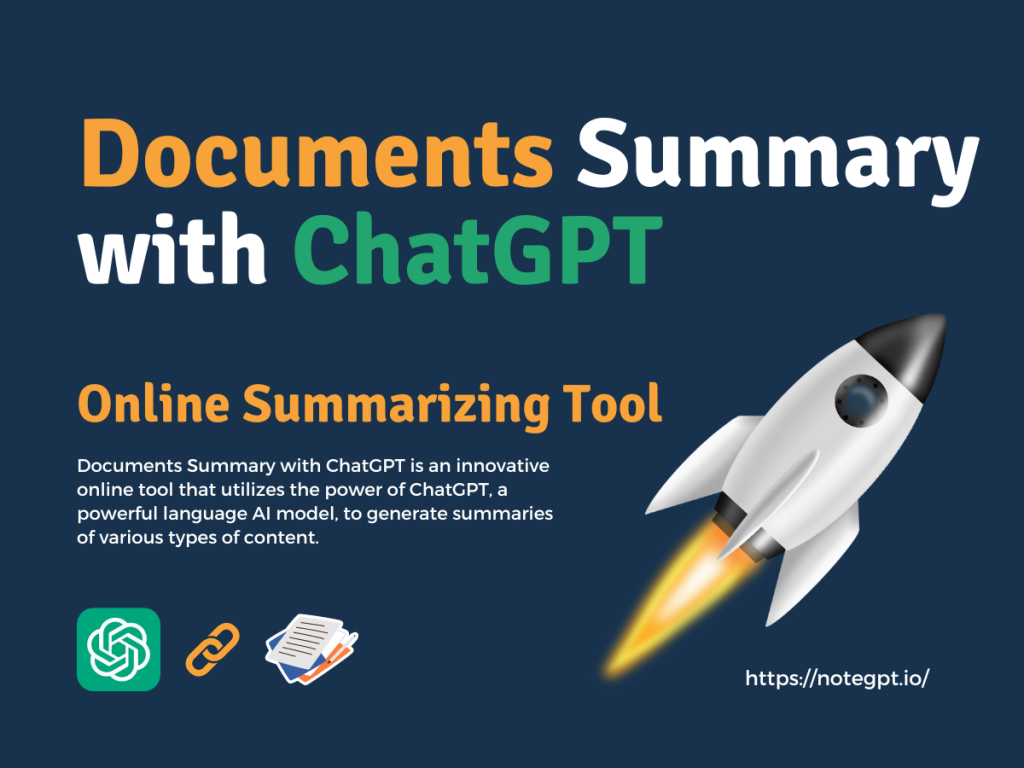 Documents Summary with ChatGPT – Online Summarizing Tool