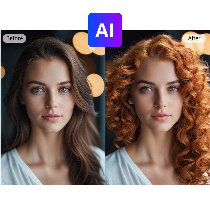 AI Curly Hair Generator