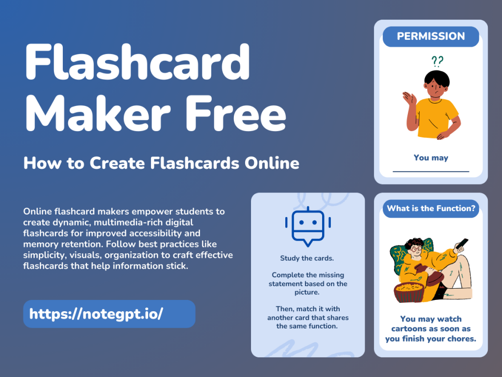 Free Flashcard Maker & How to Create Flashcards Online