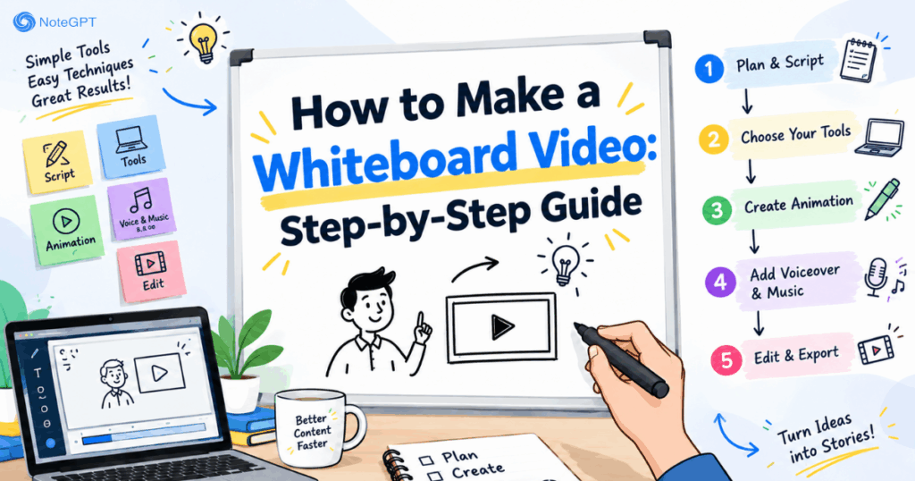 How to Make a Whiteboard Video: Step-by-Step Guide for Beginners