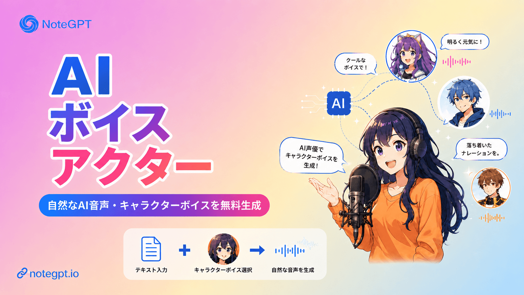 AIボイスアクターとは？