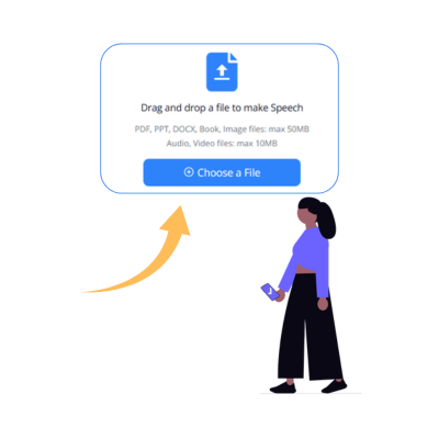 Step 1: Upload your audio file