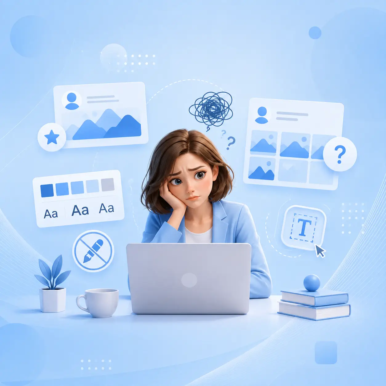 Struggling to Create a Unique Online Identity Without Design Skills?