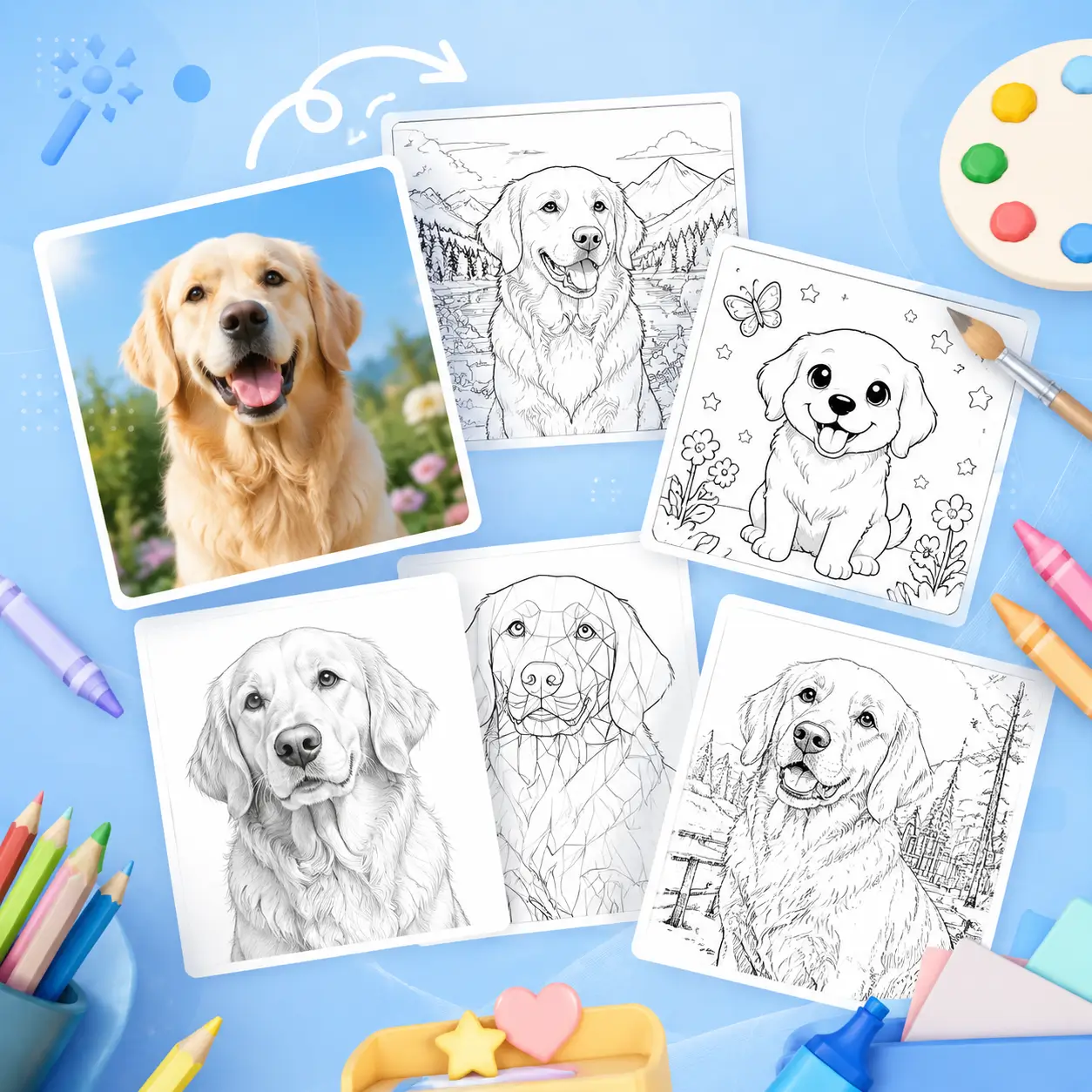 Why Choose NoteGPT AI Coloring Page Generator?
